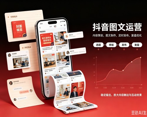 双塔抖音图文代运营服务